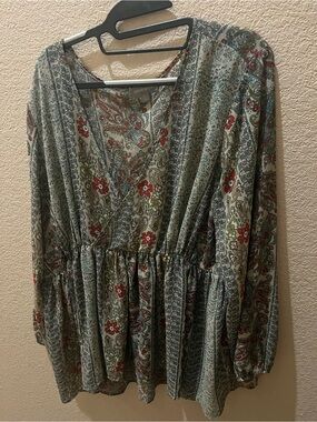 Whimsigoth Flowy Top - Lovesick size 2